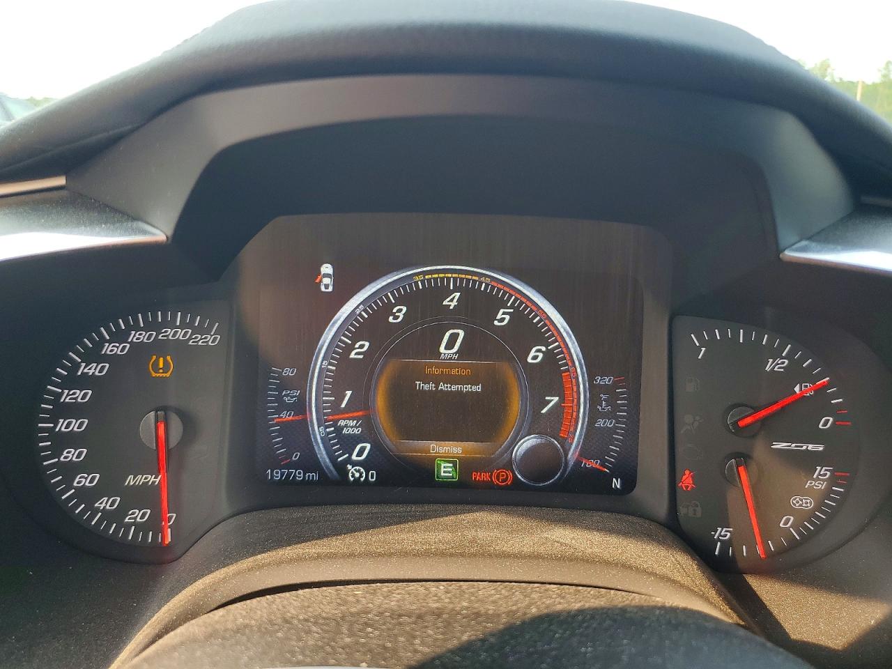 2015 Chevrolet Corvette Z06 2lz Gray vin: 1G1YR2D63F5600910