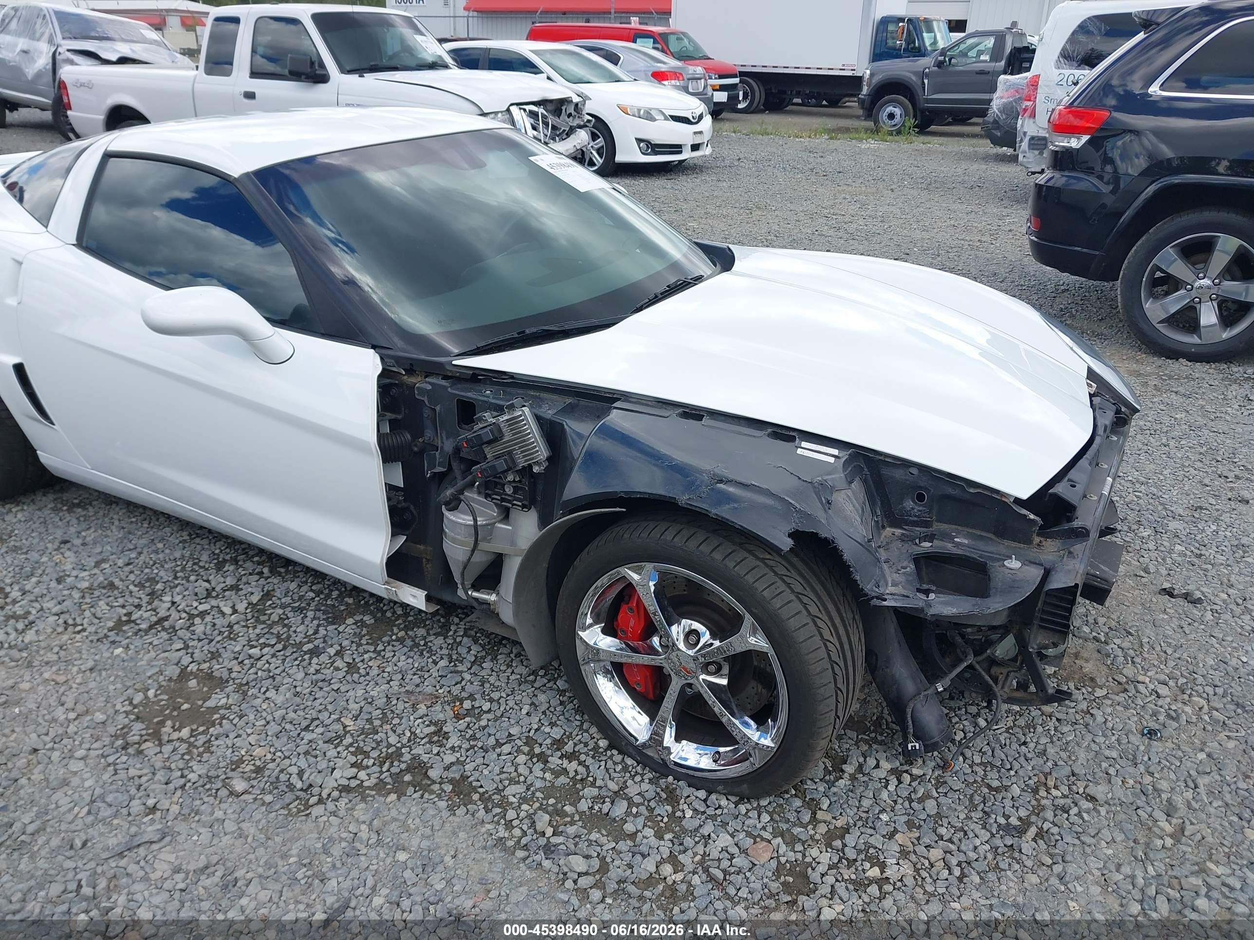 2012 Chevrolet Corvette Grand Sport White vin: 1G1YR2DW3C5109457