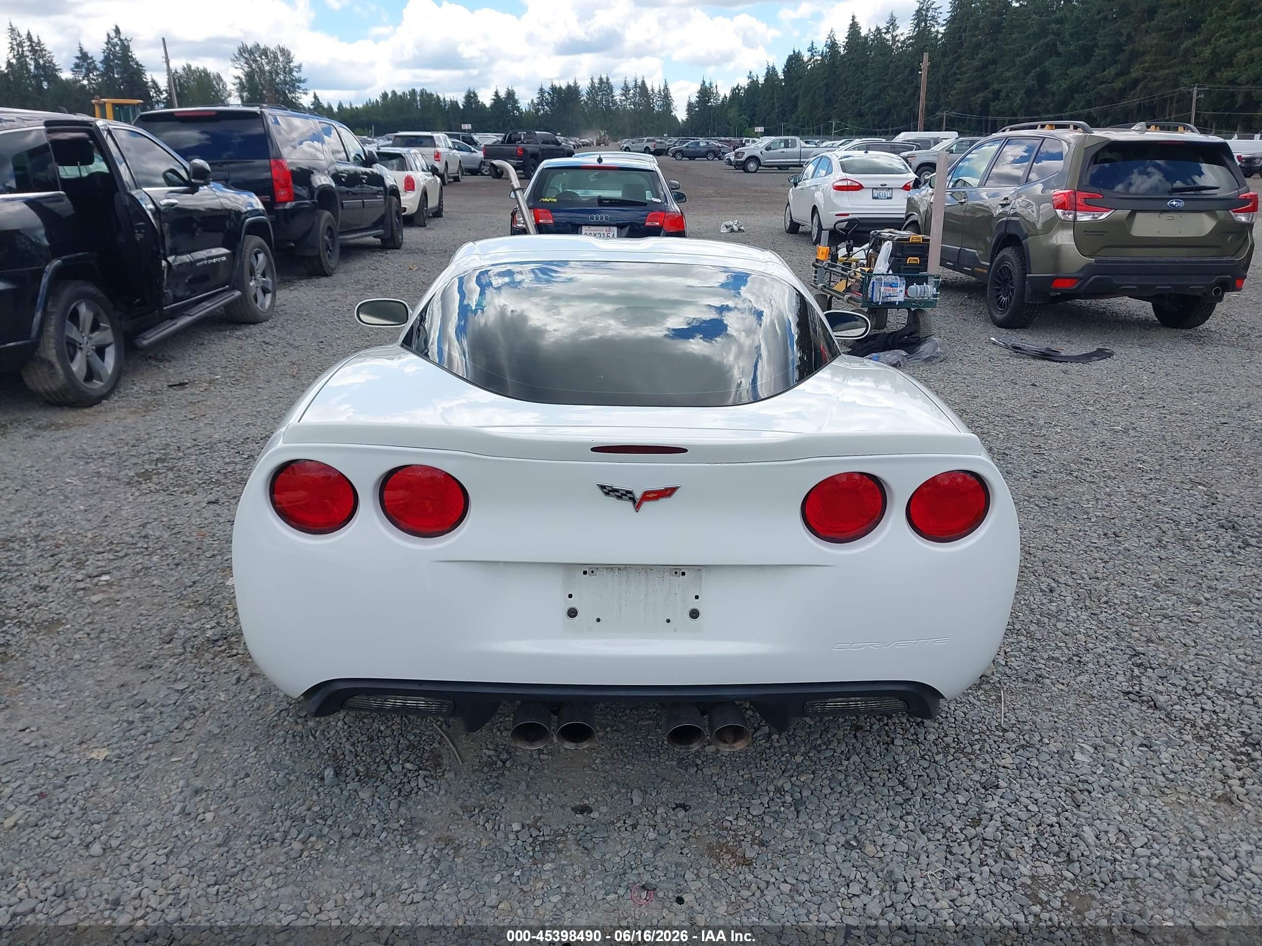 2012 Chevrolet Corvette Grand Sport White vin: 1G1YR2DW3C5109457