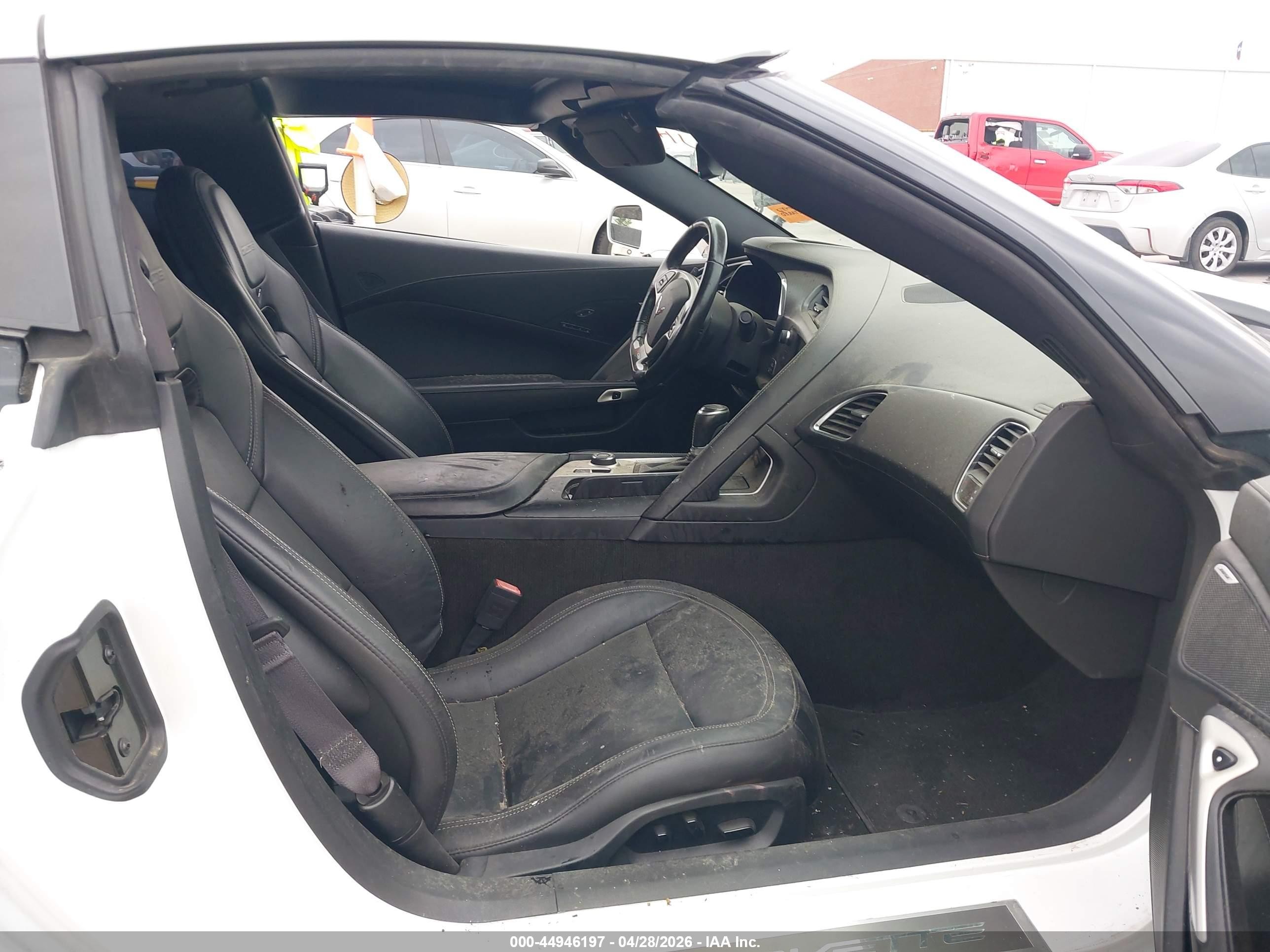 2015 Chevrolet Corvette Z06 White vin: 1G1YS2D66F5604177