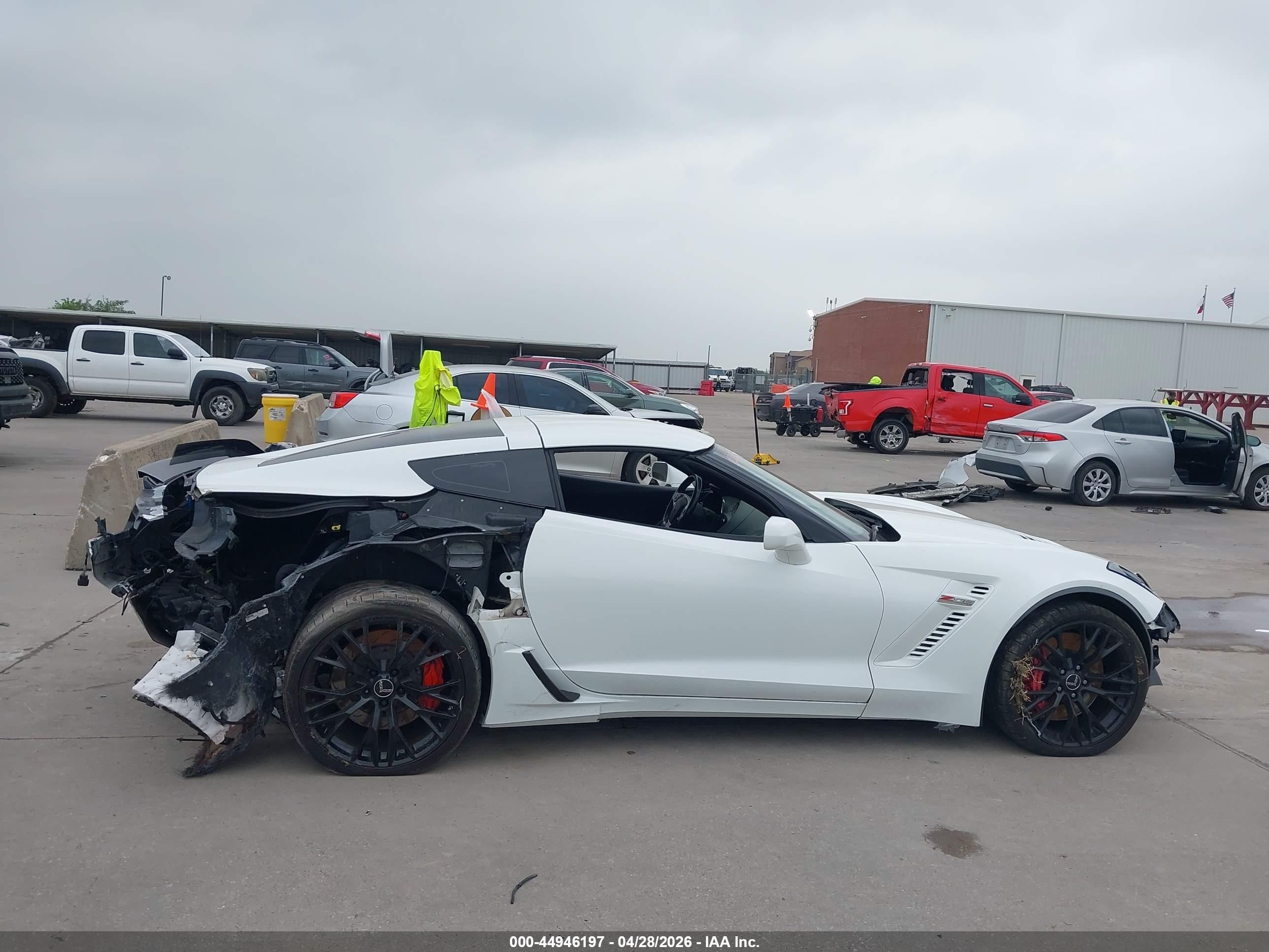 2015 Chevrolet Corvette Z06 White vin: 1G1YS2D66F5604177