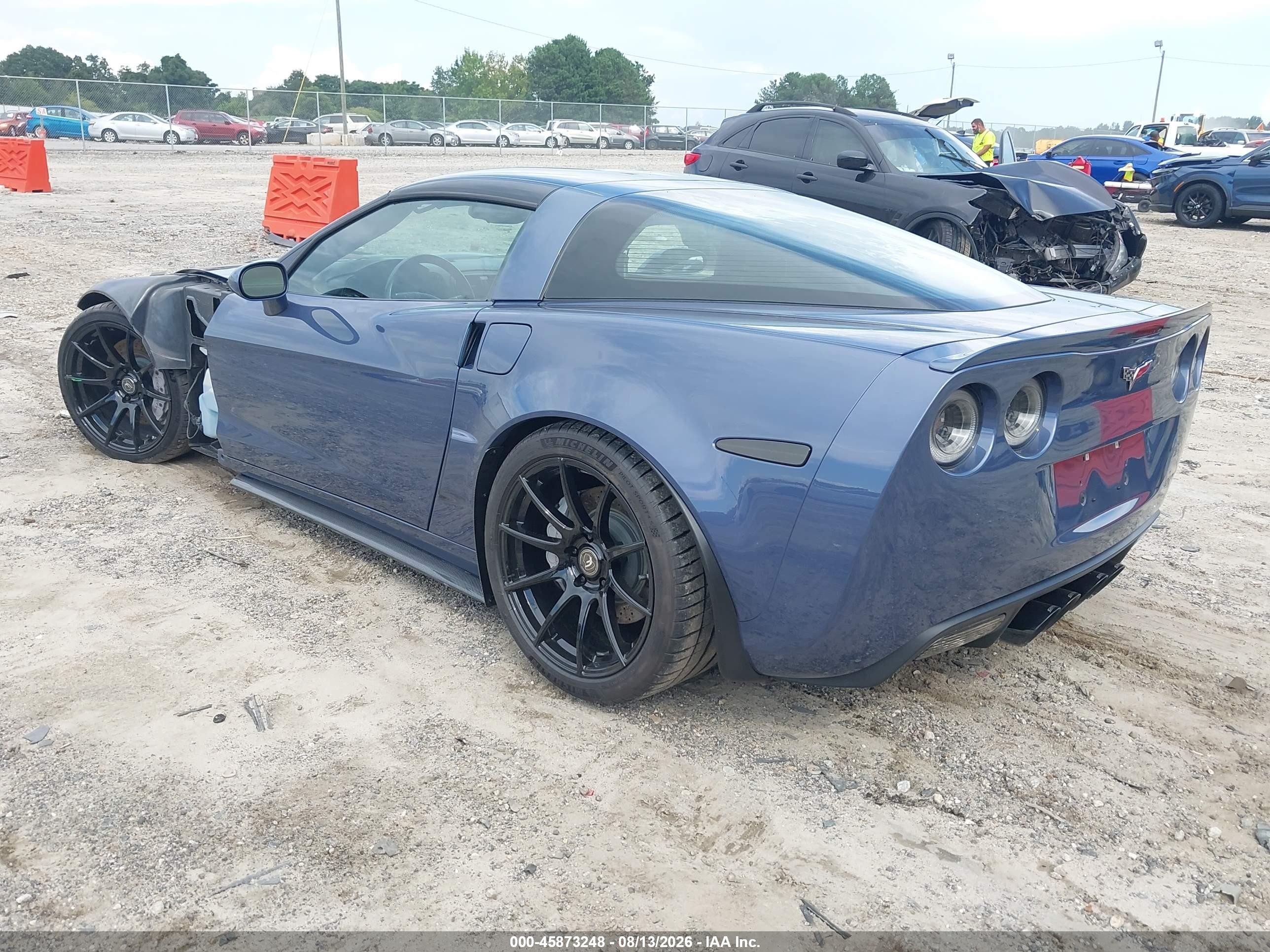 2012 Chevrolet Corvette Grand Sport Blue vin: 1G1YS2DW3C5103842