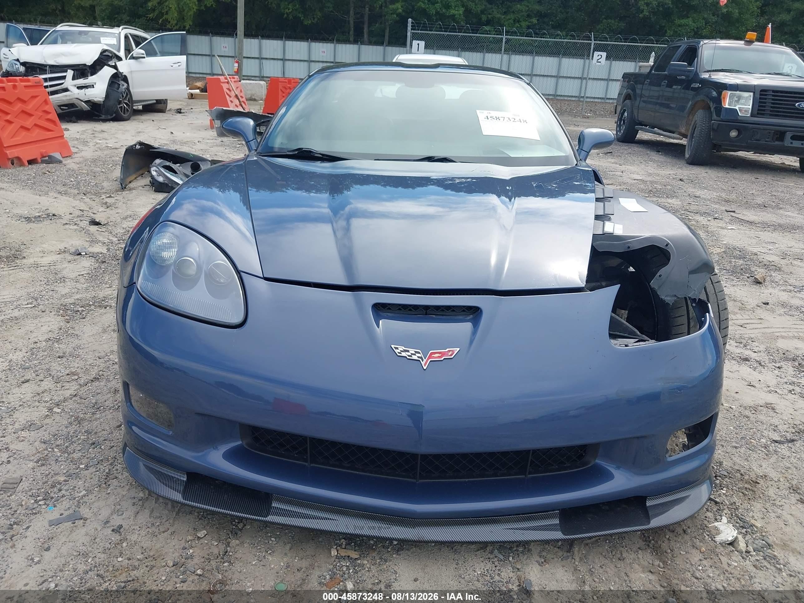 2012 Chevrolet Corvette Grand Sport Blue vin: 1G1YS2DW3C5103842