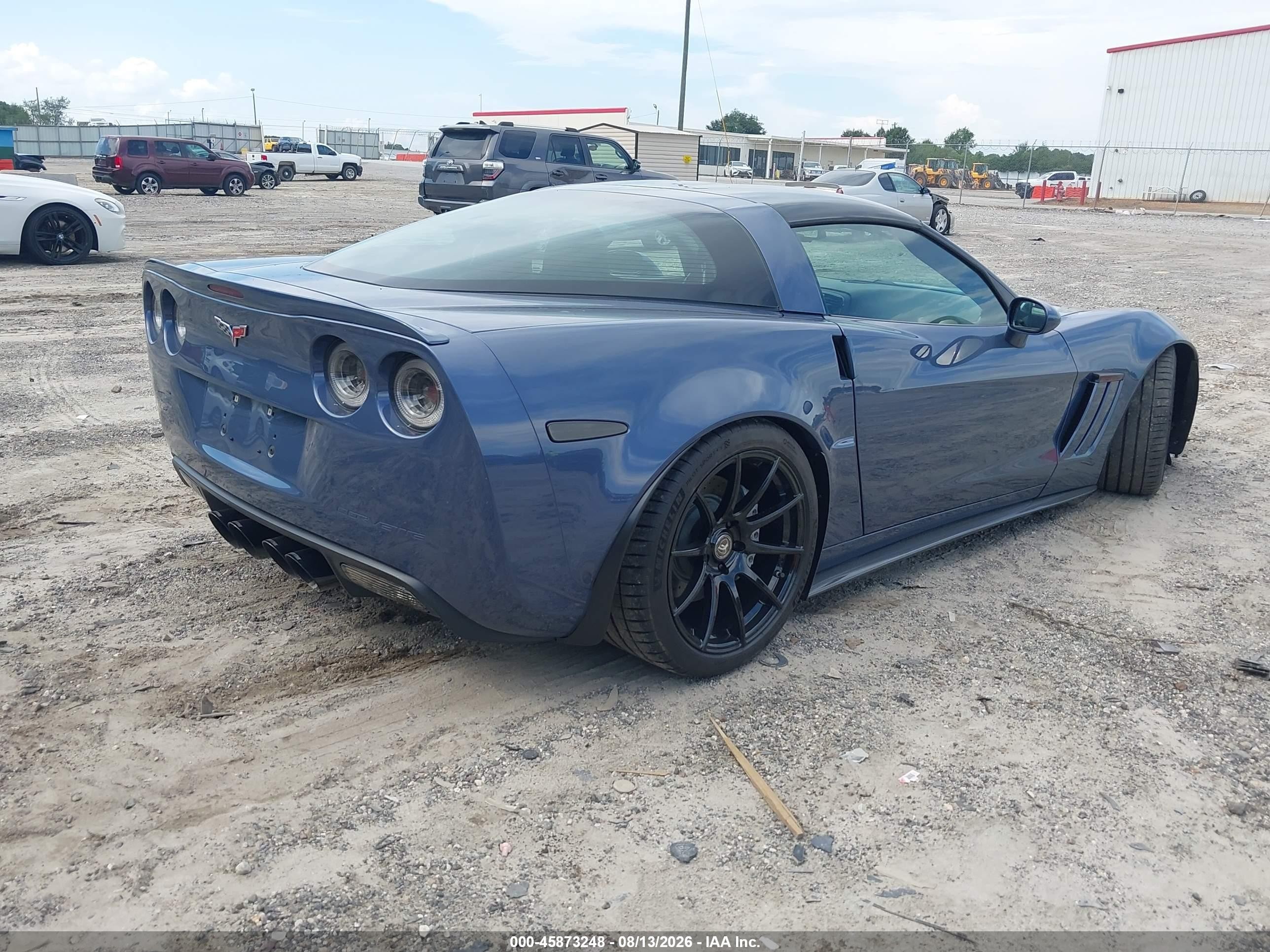 2012 Chevrolet Corvette Grand Sport Blue vin: 1G1YS2DW3C5103842