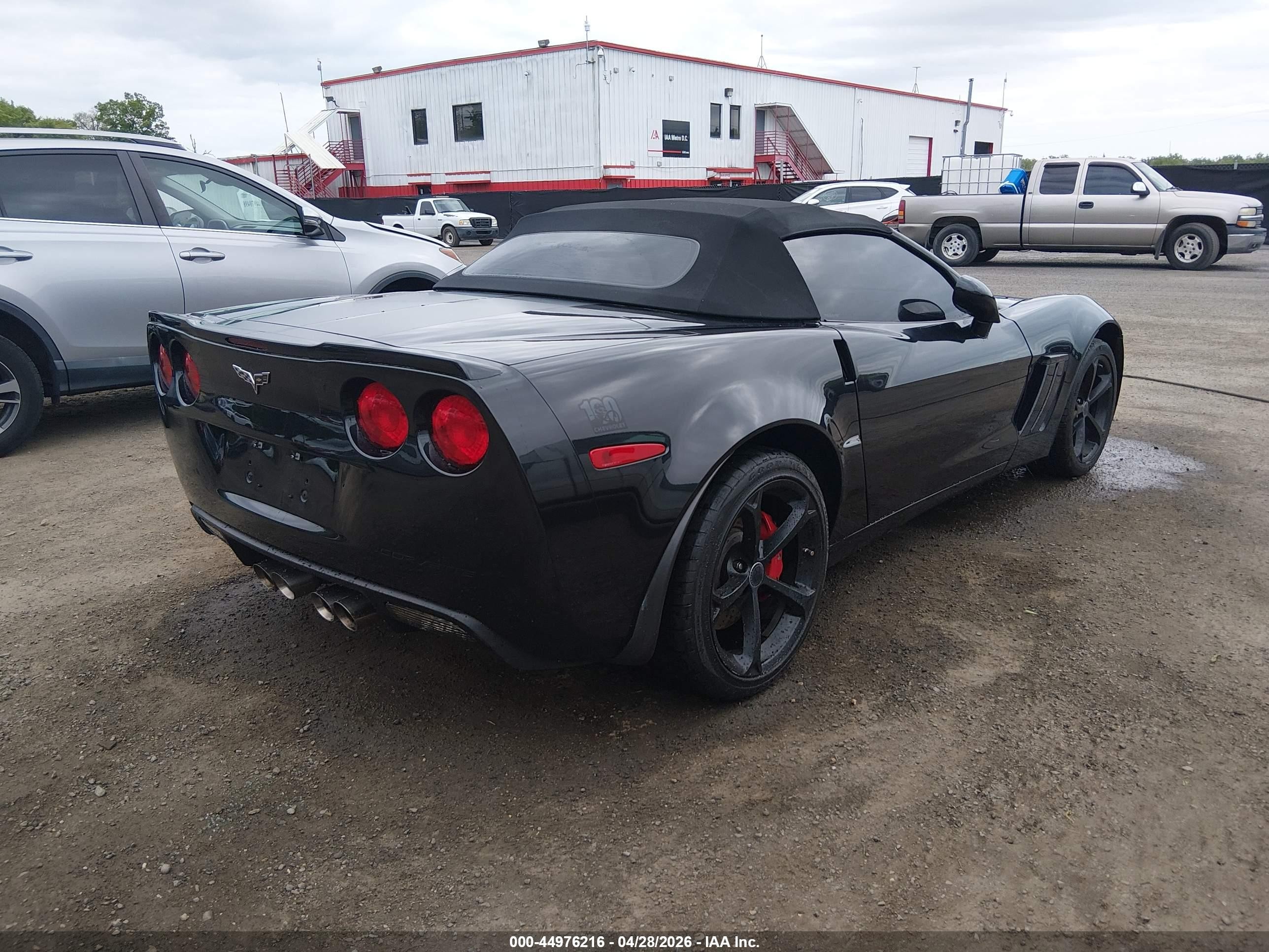 2012 Chevrolet Corvette Grand Sport Black vin: 1G1YS3DWXC5108655