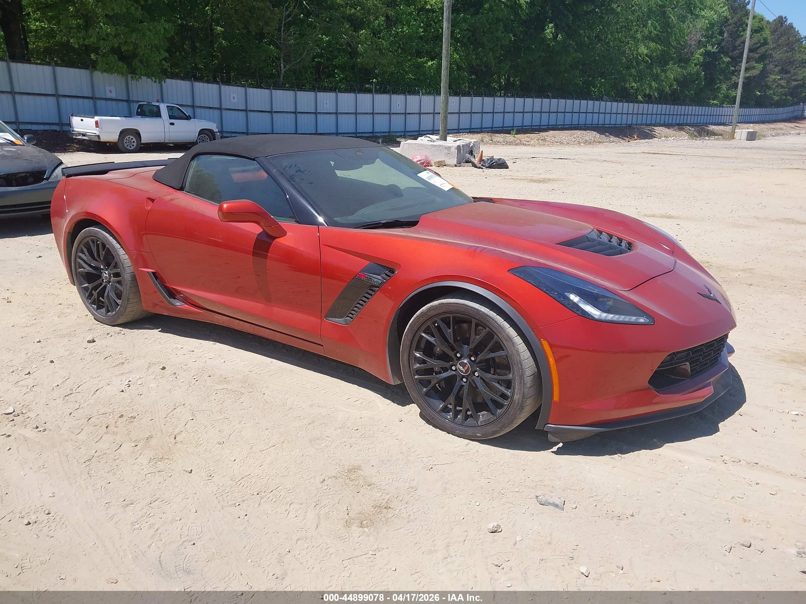2015 Chevrolet Corvette Z06 Оранжевый vin: 1G1YT3D64F5606433