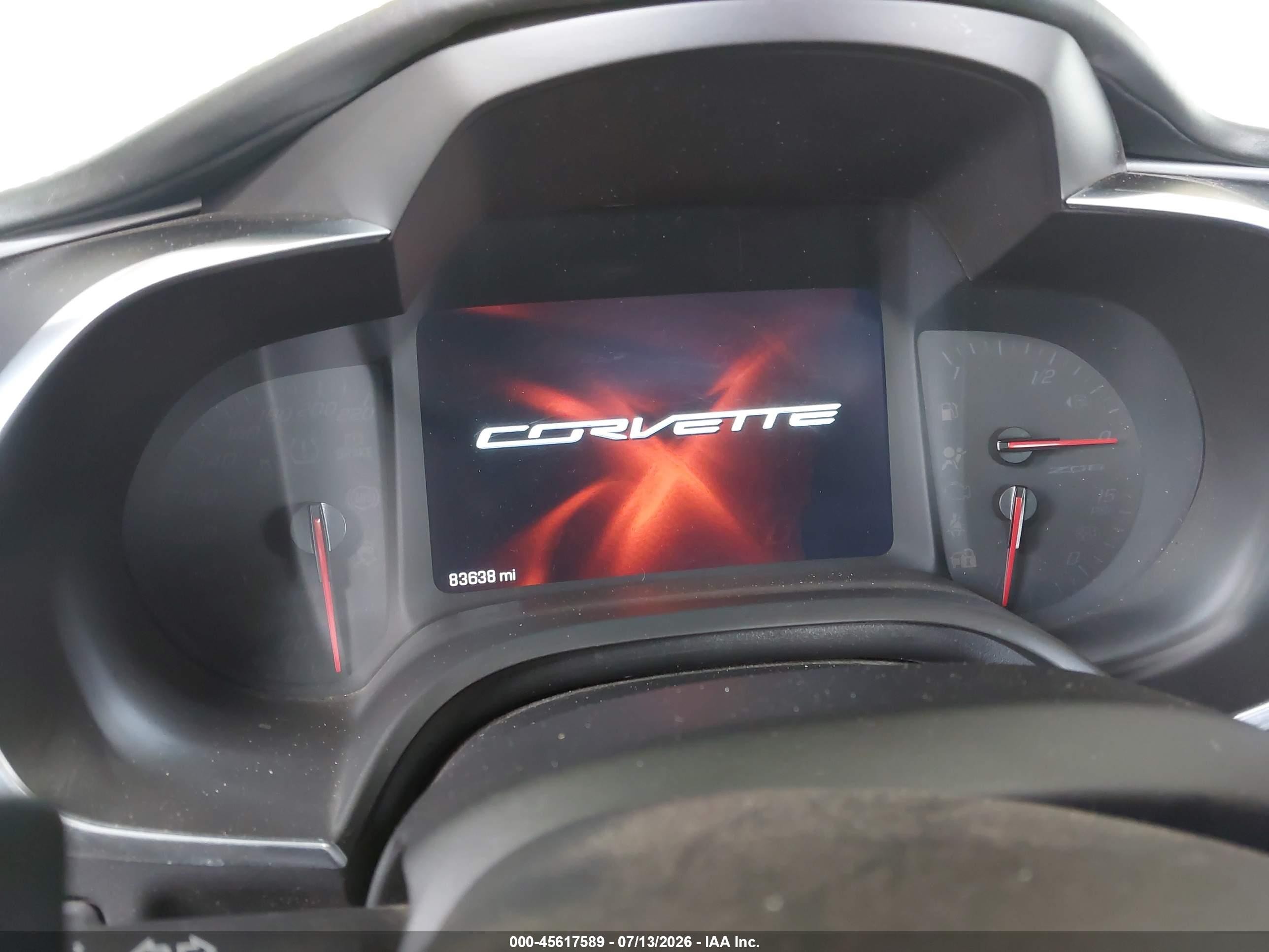 2016 Chevrolet Corvette Z06 Желтый vin: 1G1YU2D6XG5607286
