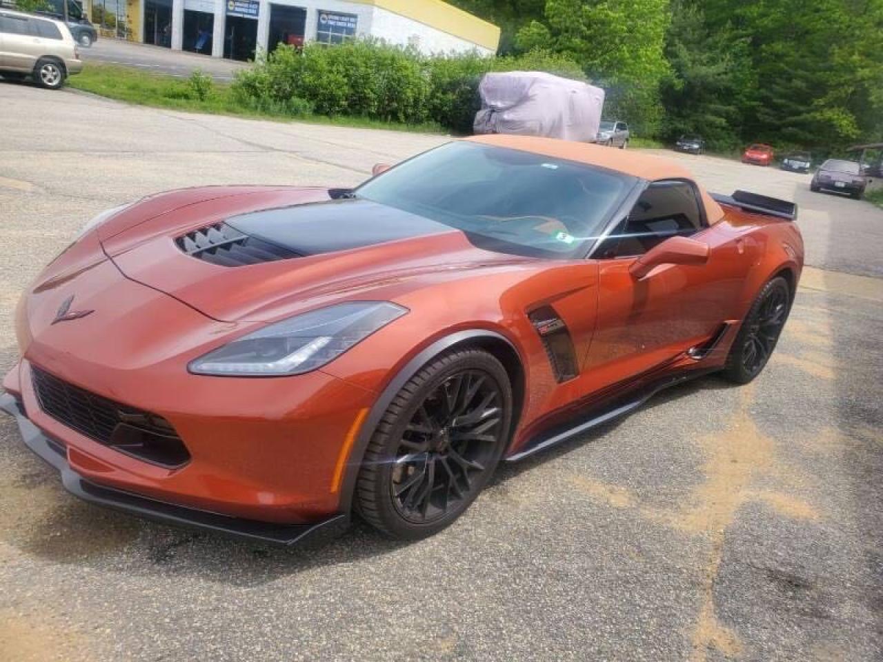 2016 Chevrolet Corvette Z06 3lz Orange vin: 1G1YU3D63G5605465