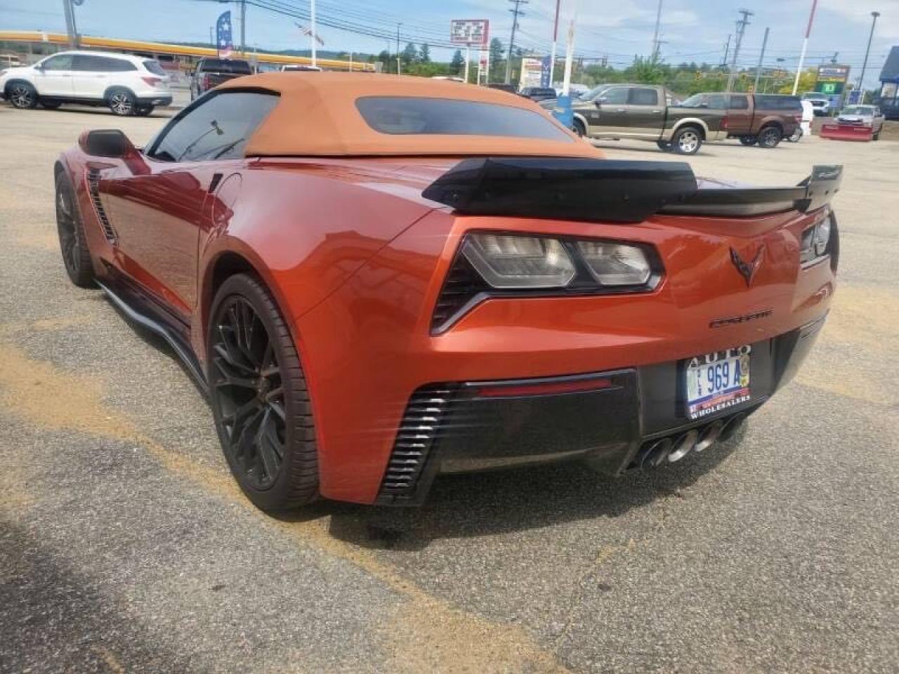2016 Chevrolet Corvette Z06 3lz Orange vin: 1G1YU3D63G5605465