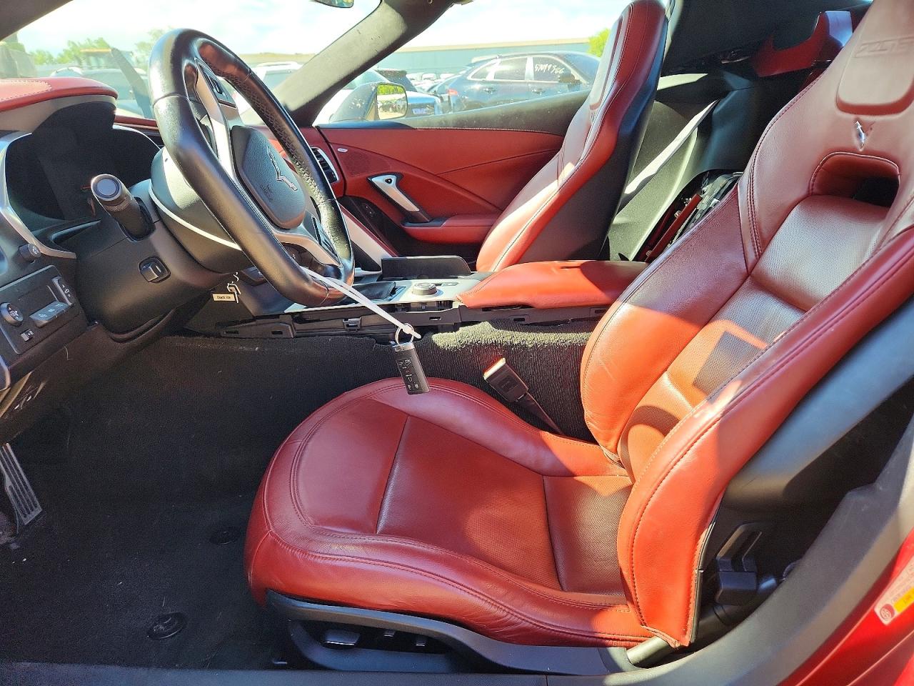 2016 Chevrolet Corvette Z06 3lz Red vin: 1G1YU3D63G5611492