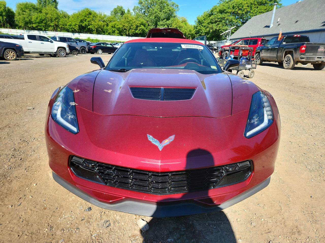 2016 Chevrolet Corvette Z06 3lz Red vin: 1G1YU3D63G5611492