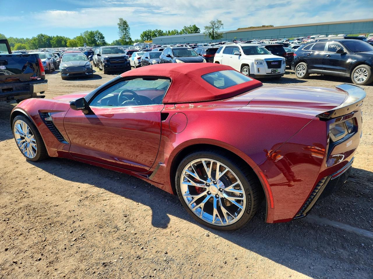 2016 Chevrolet Corvette Z06 3lz Red vin: 1G1YU3D63G5611492