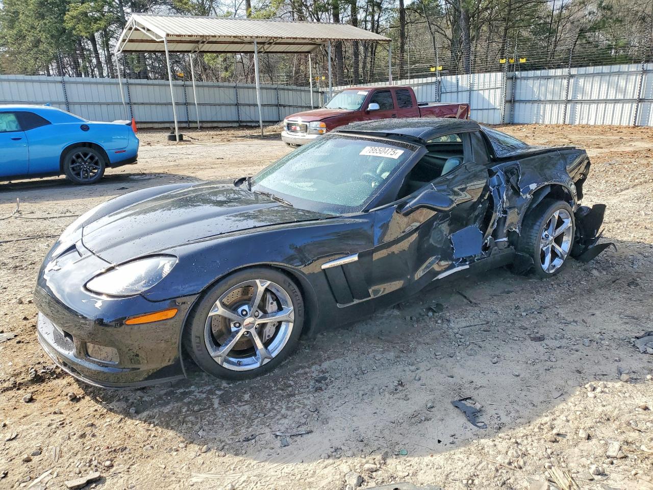 2011 Chevrolet Corvette Grand Sport Black vin: 1G1YV2DW1B5100220
