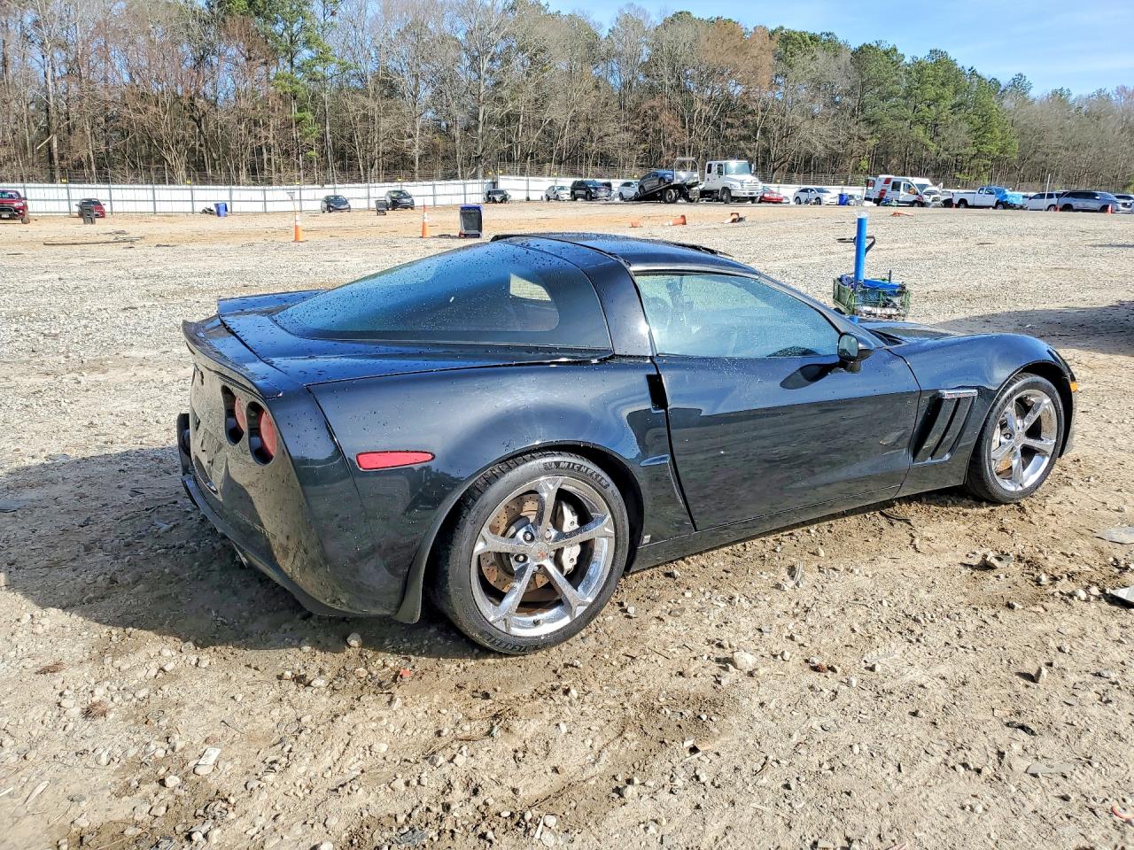 2011 Chevrolet Corvette Grand Sport Black vin: 1G1YV2DW1B5100220