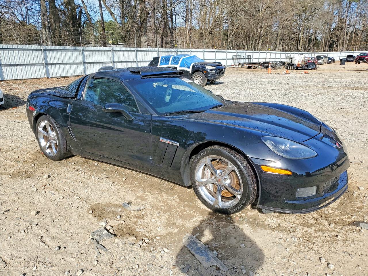 2011 Chevrolet Corvette Grand Sport Black vin: 1G1YV2DW1B5100220