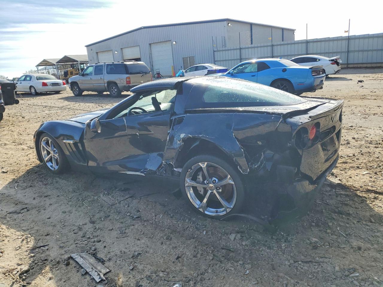 2011 Chevrolet Corvette Grand Sport Black vin: 1G1YV2DW1B5100220