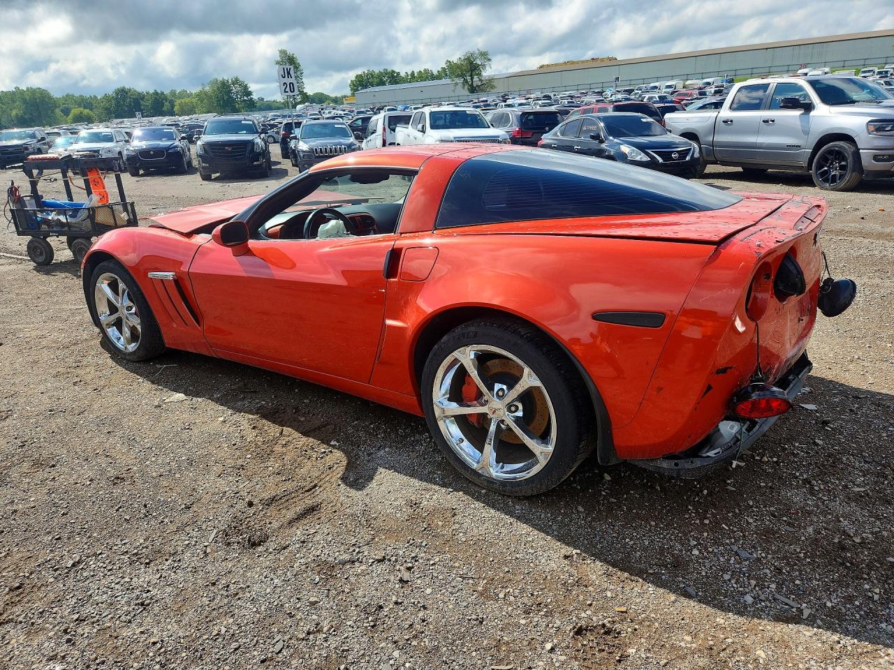 2011 Chevrolet Corvette Grand Sport Red vin: 1G1YV2DW5B5106456