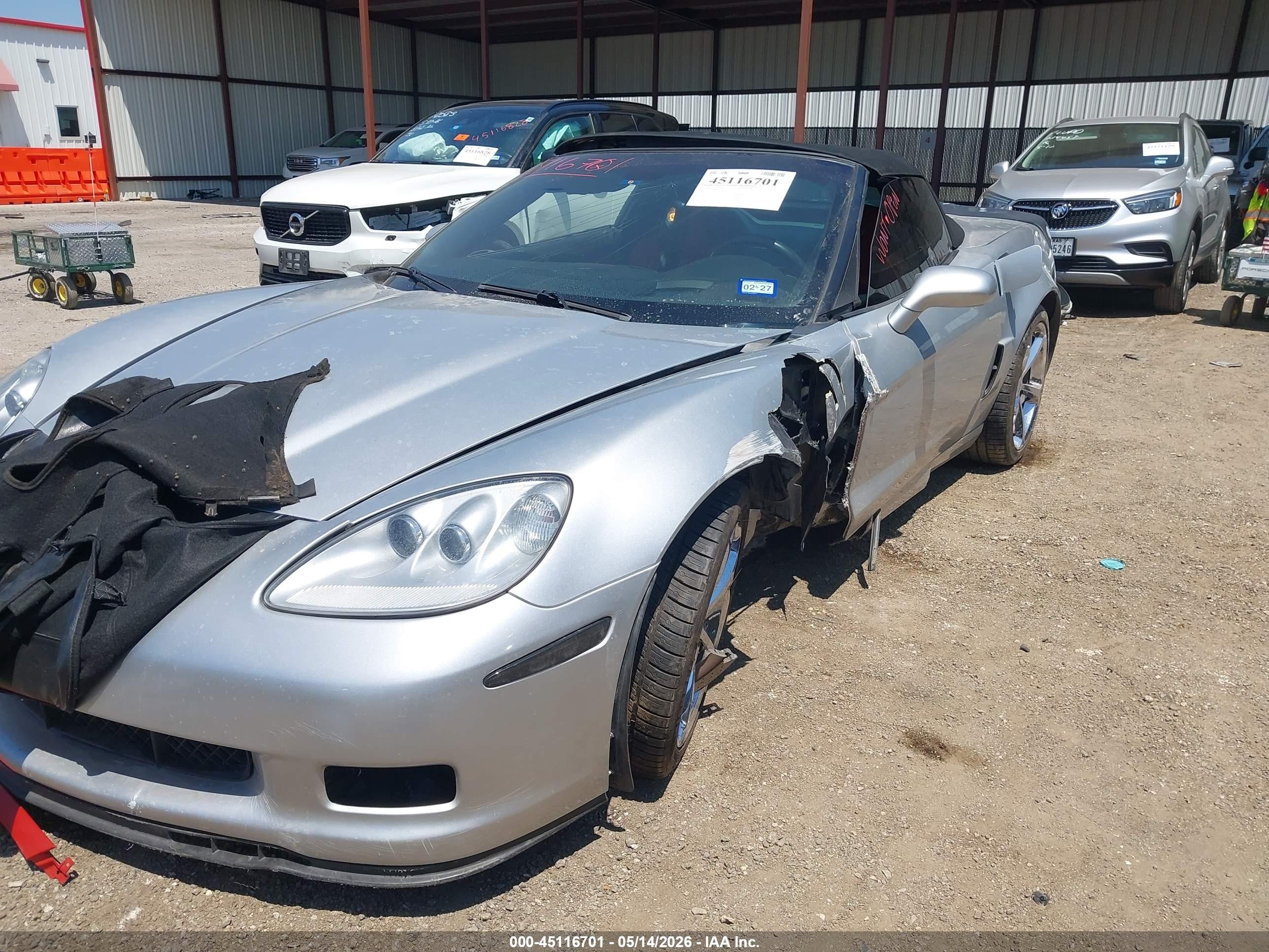 2012 Chevrolet Corvette Grand Sport Серебряный vin: 1G1YV3DW2C5103649