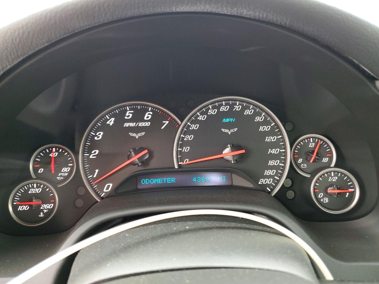 2012 Chevrolet Corvette Grand Sport Red vin: 1G1YW2DW3C5103800