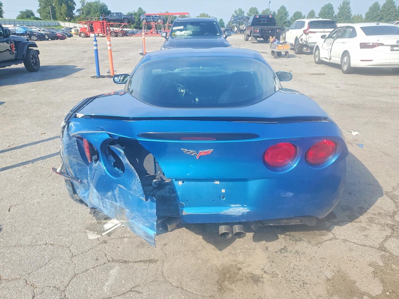 2011 Chevrolet Corvette Grand Sport Синий vin: 1G1YW2DW5B5103263