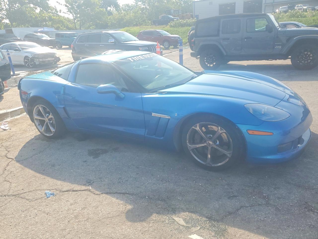 2011 Chevrolet Corvette Grand Sport Синий vin: 1G1YW2DW5B5103263