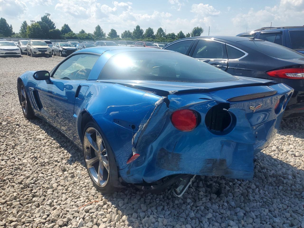 2011 Chevrolet Corvette Grand Sport Синий vin: 1G1YW2DW5B5103263