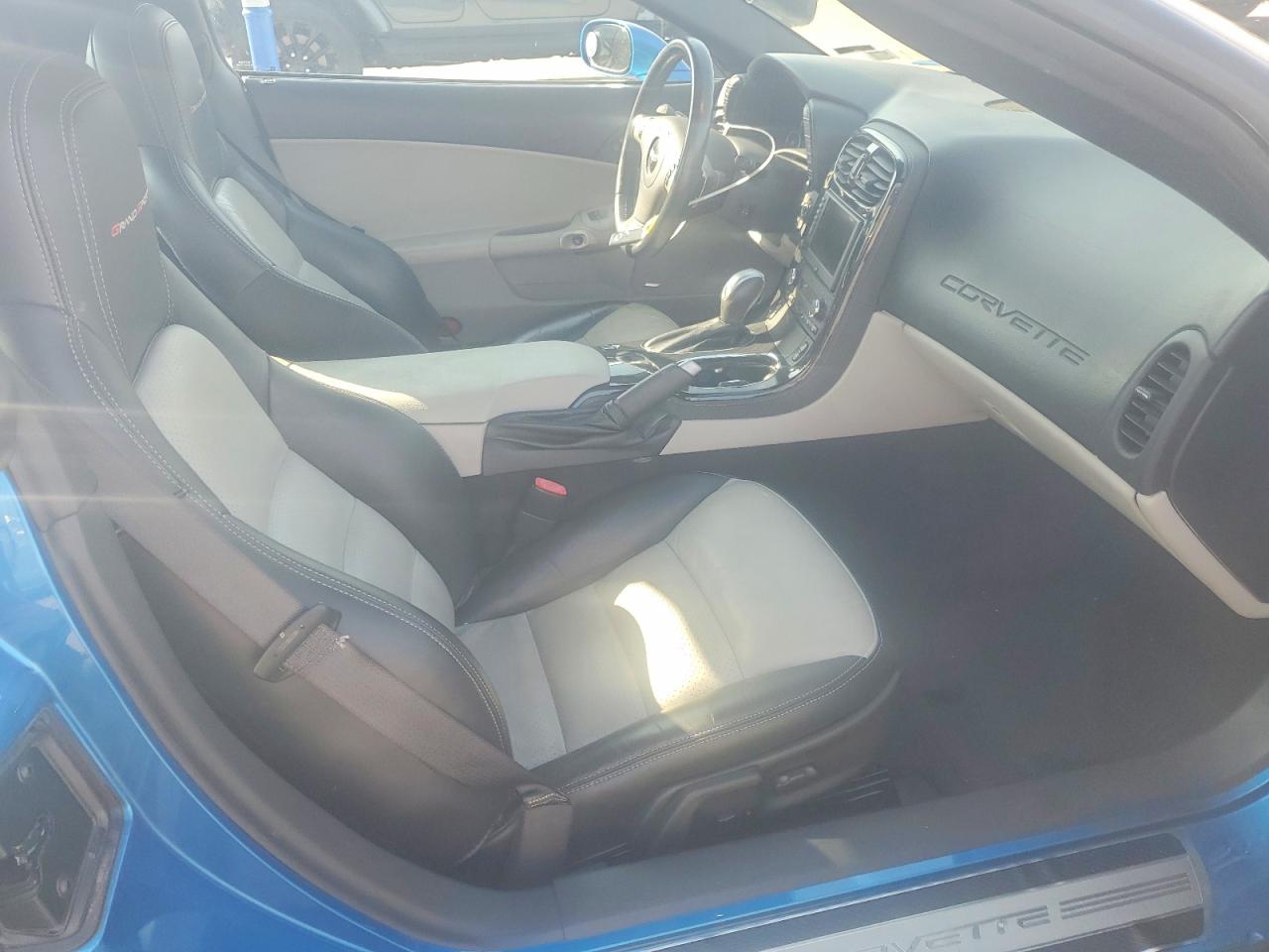 2011 Chevrolet Corvette Grand Sport Синий vin: 1G1YW2DW5B5103263