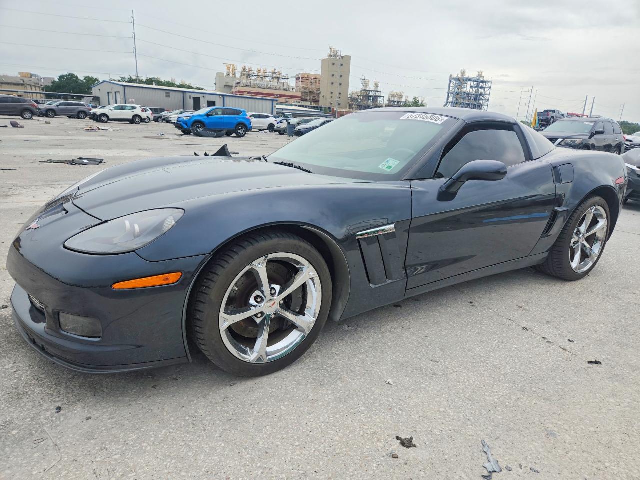2013 Chevrolet Corvette Grand Sport Charcoal vin: 1G1YW2DW6D5101024