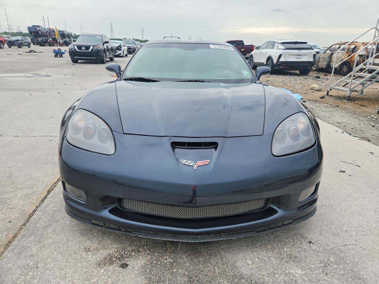 2013 Chevrolet Corvette Grand Sport Charcoal vin: 1G1YW2DW6D5101024