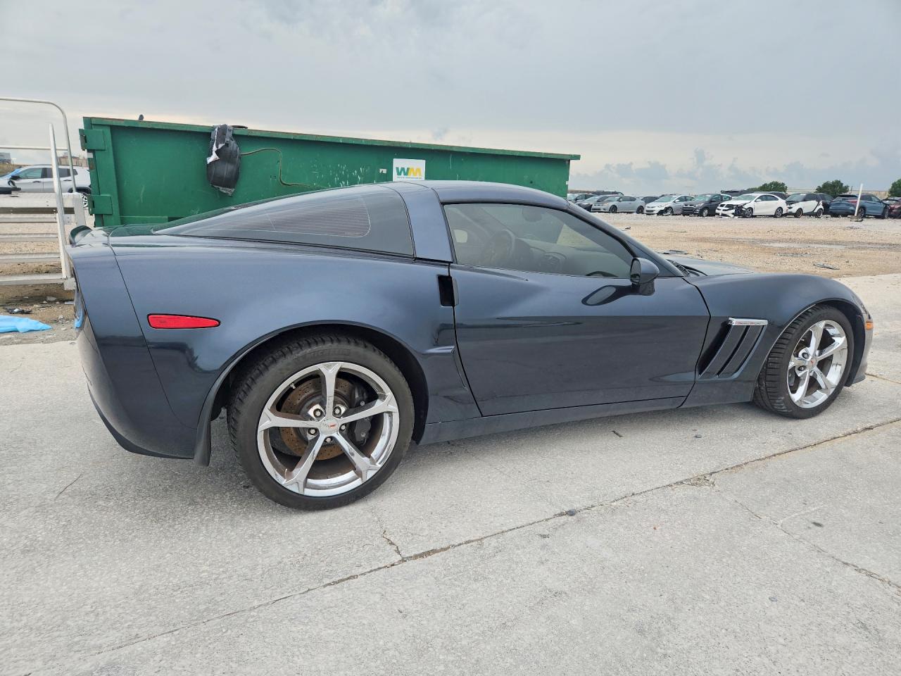2013 Chevrolet Corvette Grand Sport Charcoal vin: 1G1YW2DW6D5101024