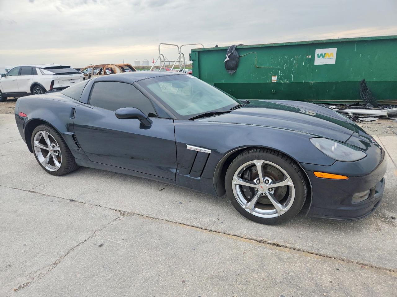 2013 Chevrolet Corvette Grand Sport Charcoal vin: 1G1YW2DW6D5101024