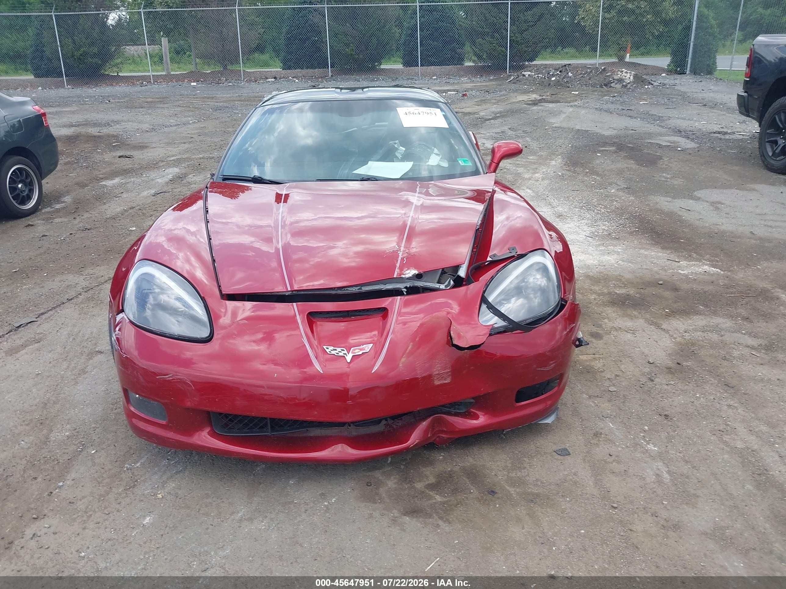 2010 Chevrolet Corvette Grand Sport Red vin: 1G1YW2DW7A5103134