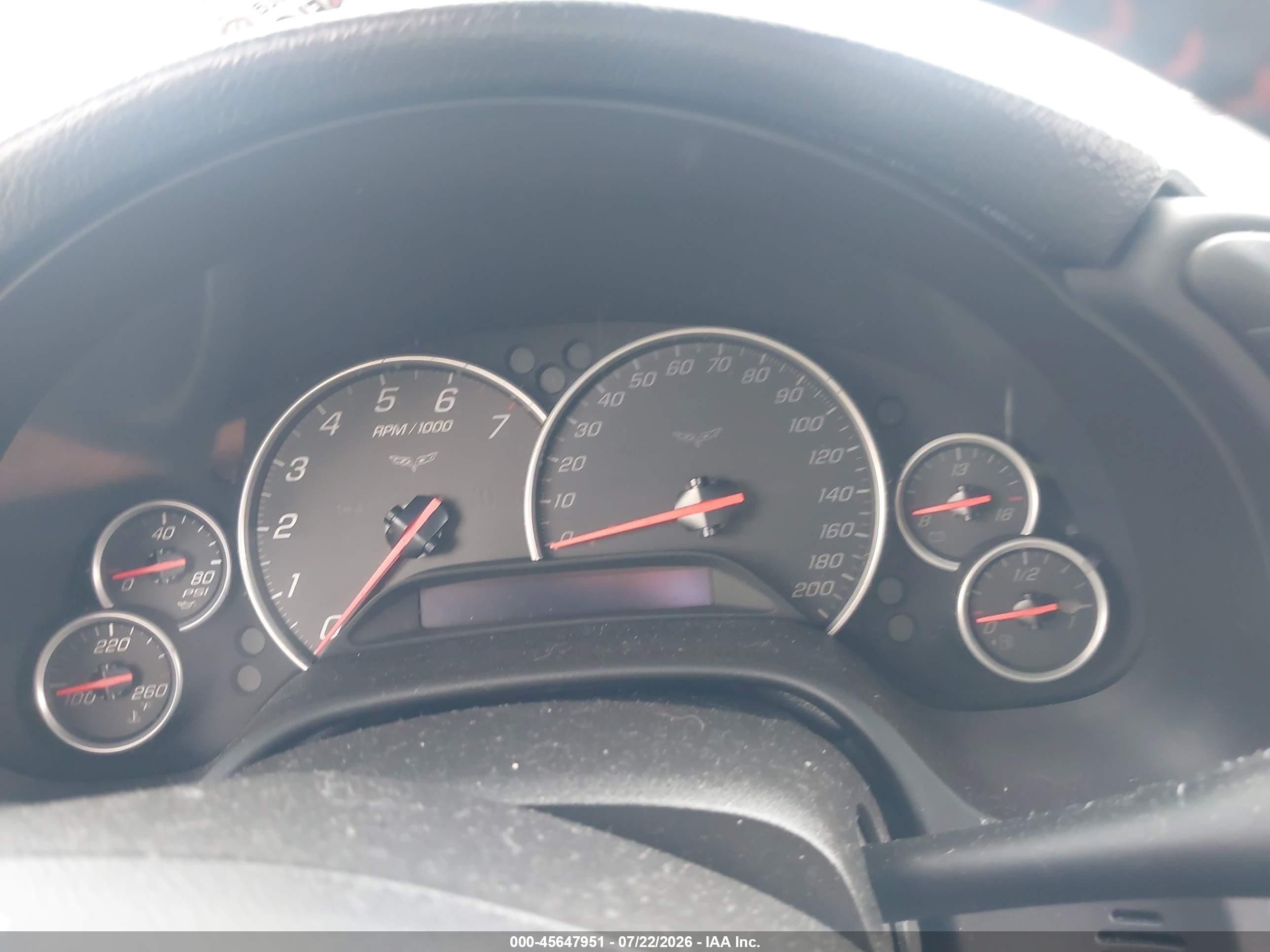 2010 Chevrolet Corvette Grand Sport Red vin: 1G1YW2DW7A5103134