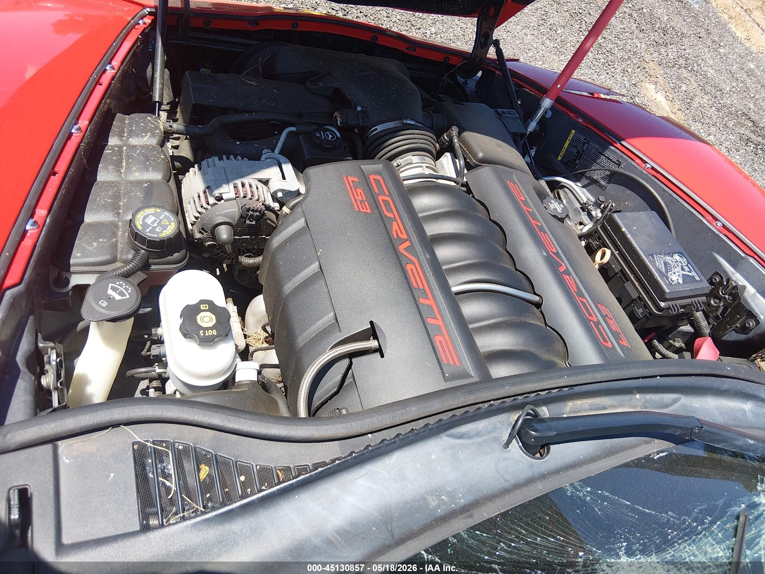 2011 Chevrolet Corvette Grand Sport Red vin: 1G1YW2DW9B5104500