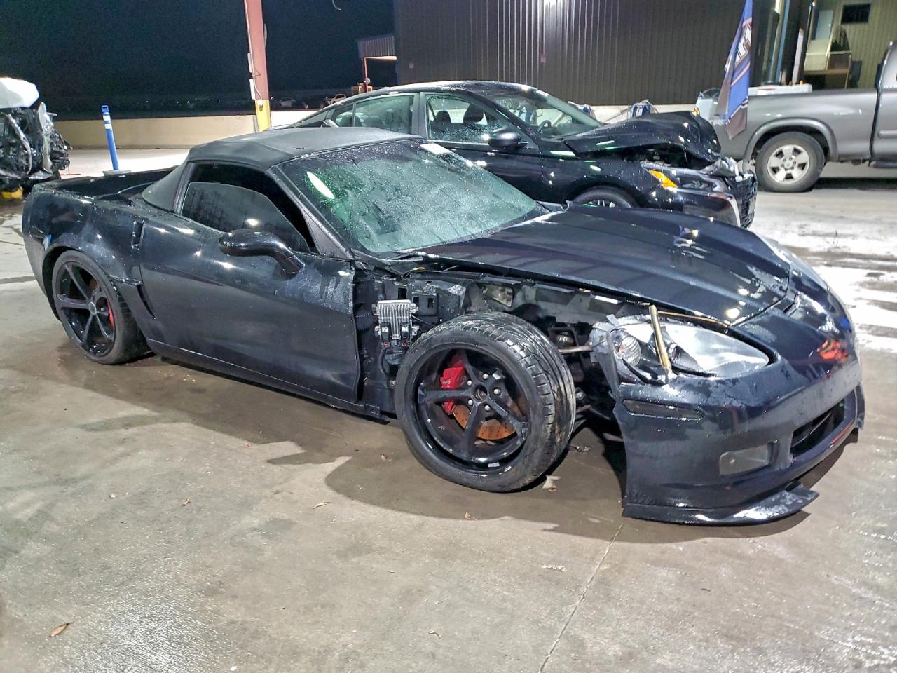 2012 Chevrolet Corvette Grand Sport Black vin: 1G1YW3DW1C5106460