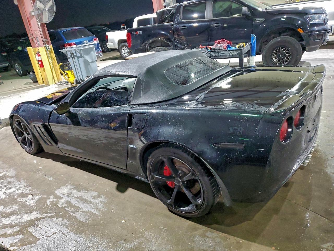 2012 Chevrolet Corvette Grand Sport Black vin: 1G1YW3DW1C5106460