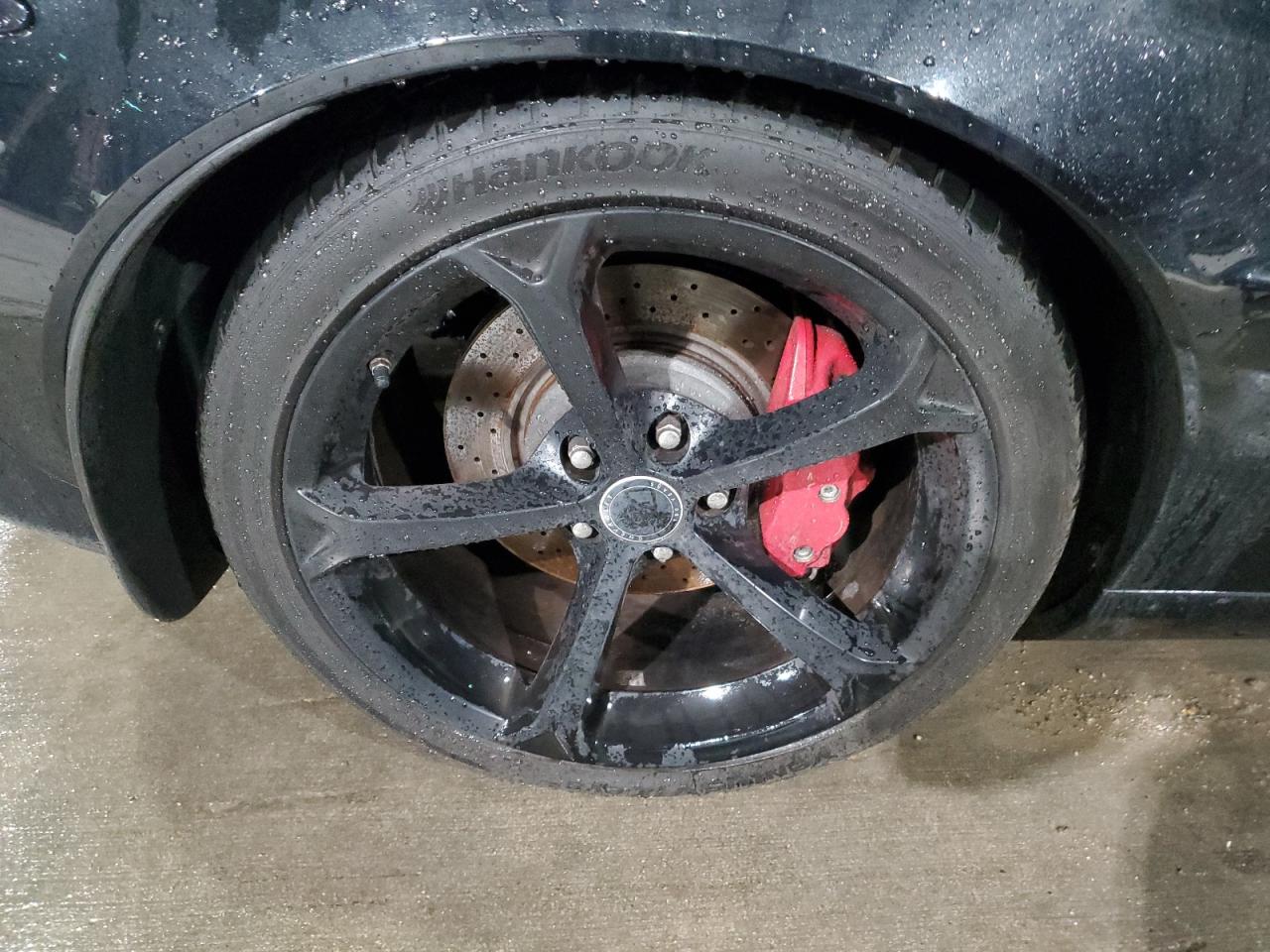 2012 Chevrolet Corvette Grand Sport Black vin: 1G1YW3DW1C5106460 Damage: Right Rear Wheel, Curb Rash, 2 To 3 Inches