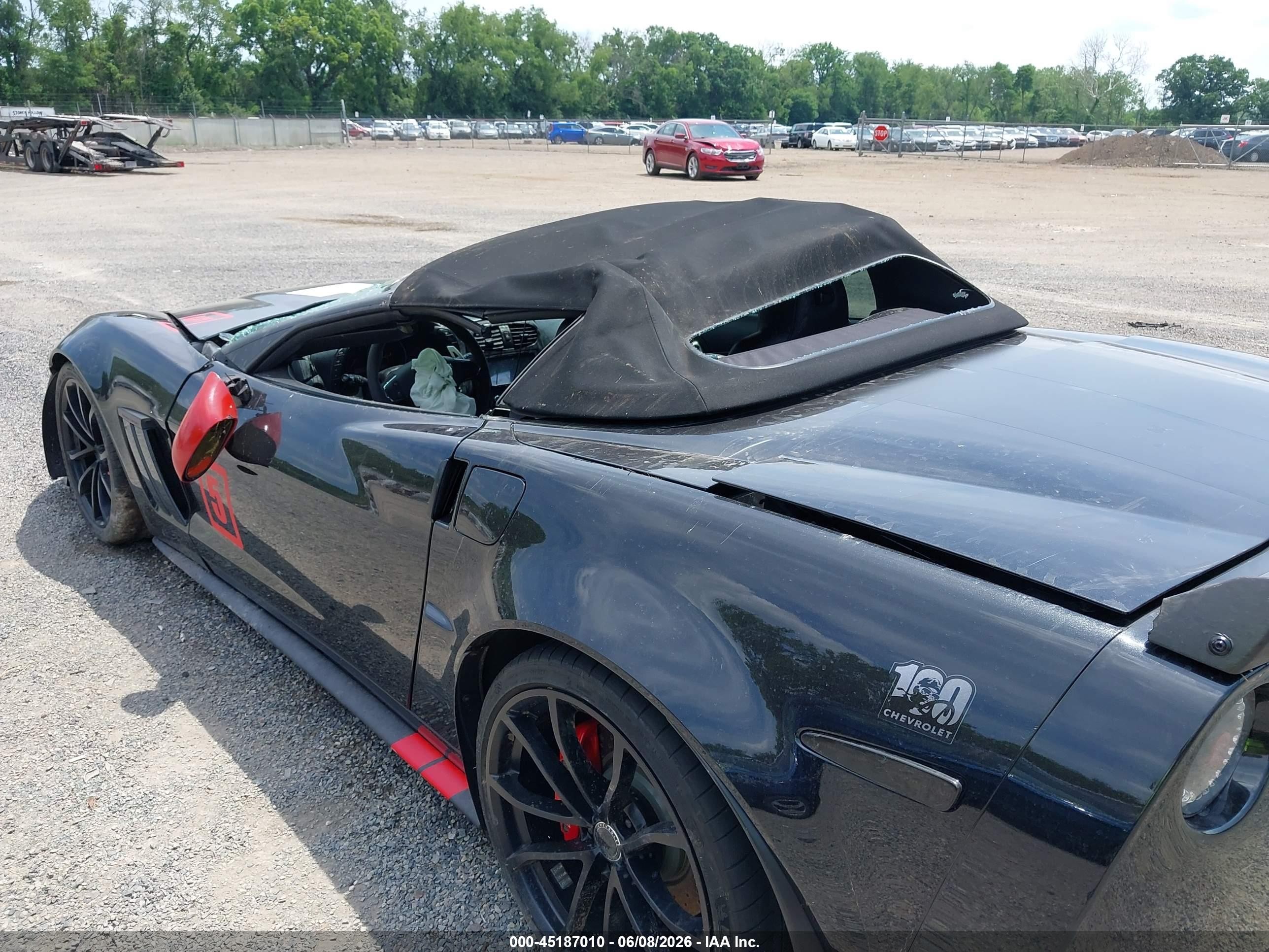 2012 Chevrolet Corvette Grand Sport Black vin: 1G1YW3DW9C5109199