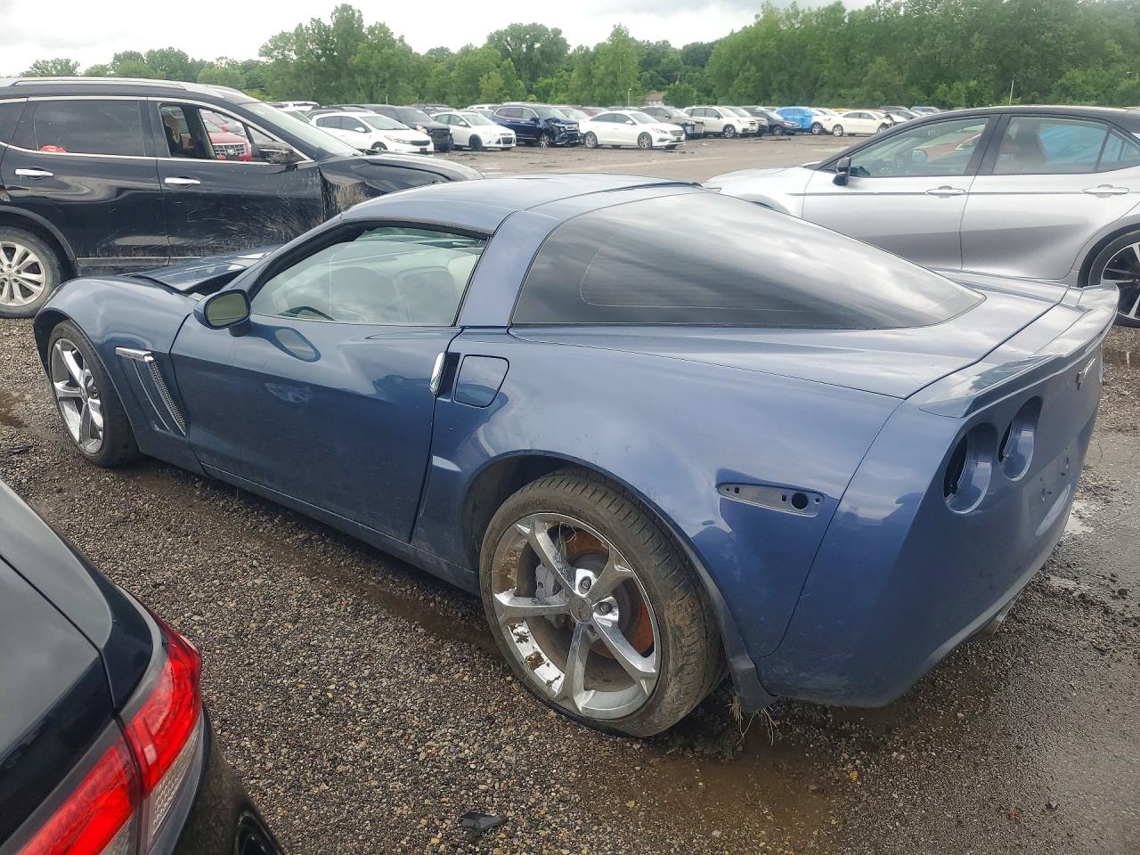 2011 Chevrolet Corvette Grand Sport Blue vin: 1G1YX2DW5B5104927