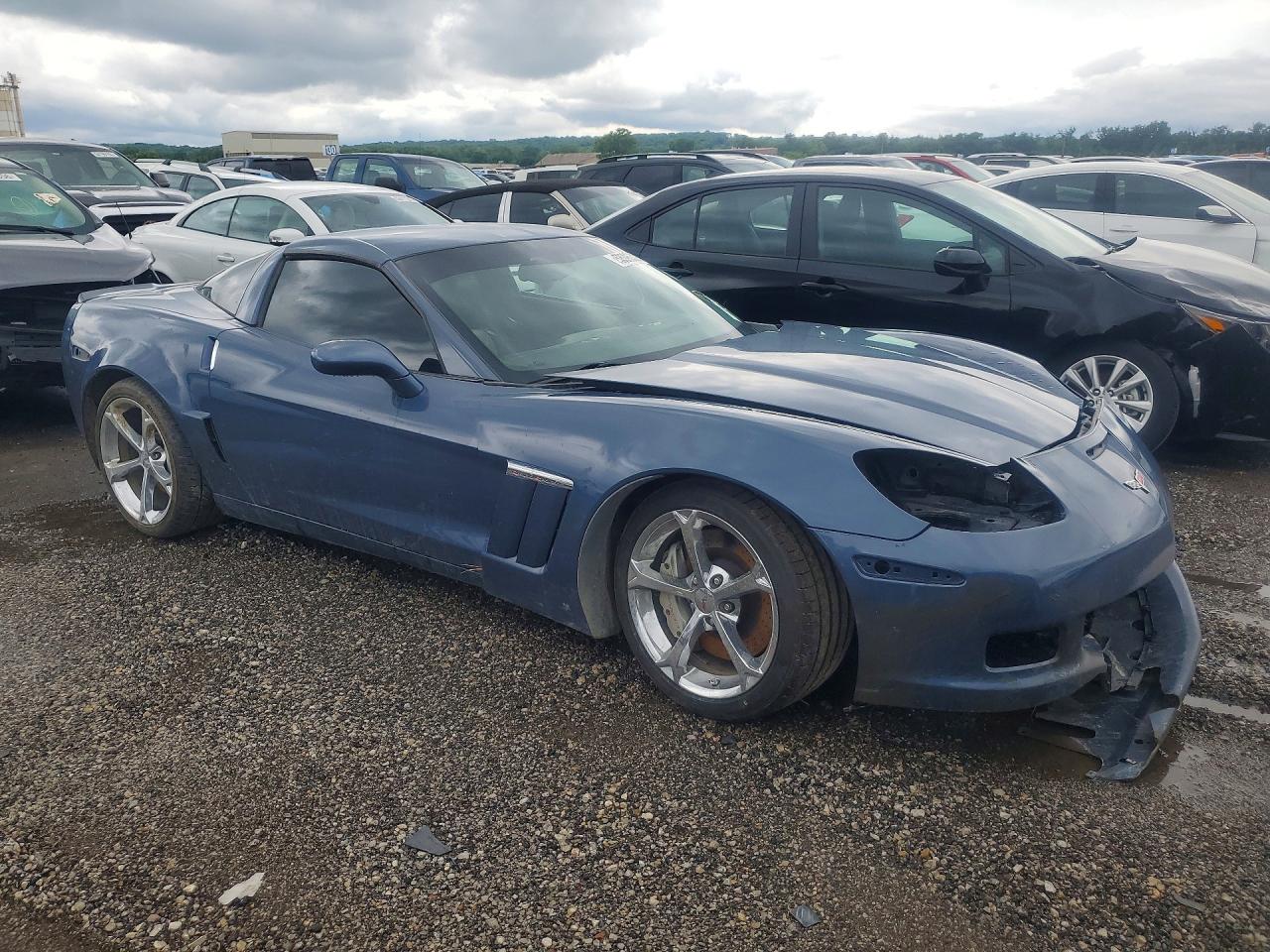 2011 Chevrolet Corvette Grand Sport Blue vin: 1G1YX2DW5B5104927