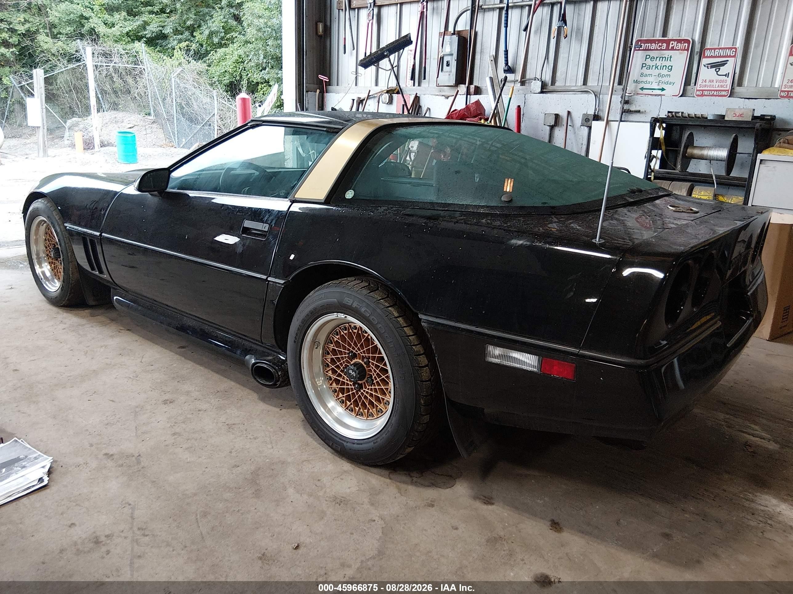 1985 Chevrolet Corvette   Black vin: 1G1YY0780F5135006
