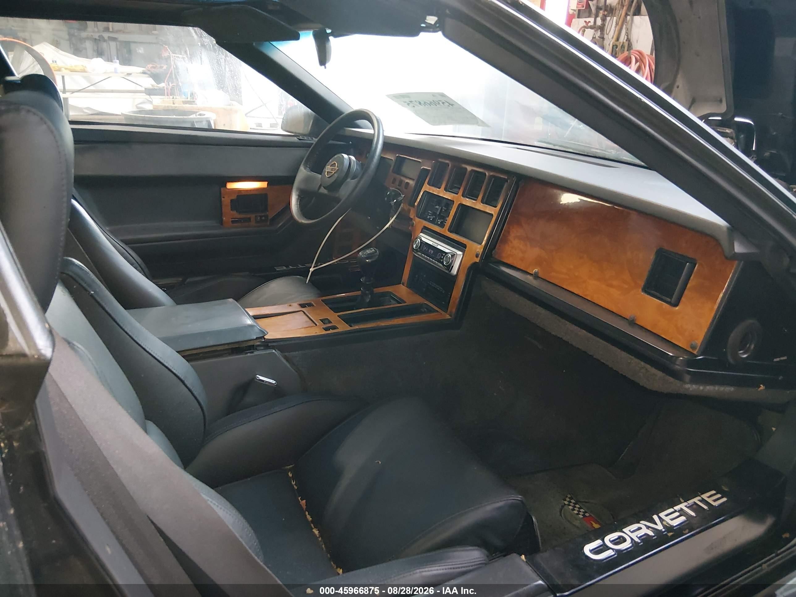 1985 Chevrolet Corvette   Black vin: 1G1YY0780F5135006