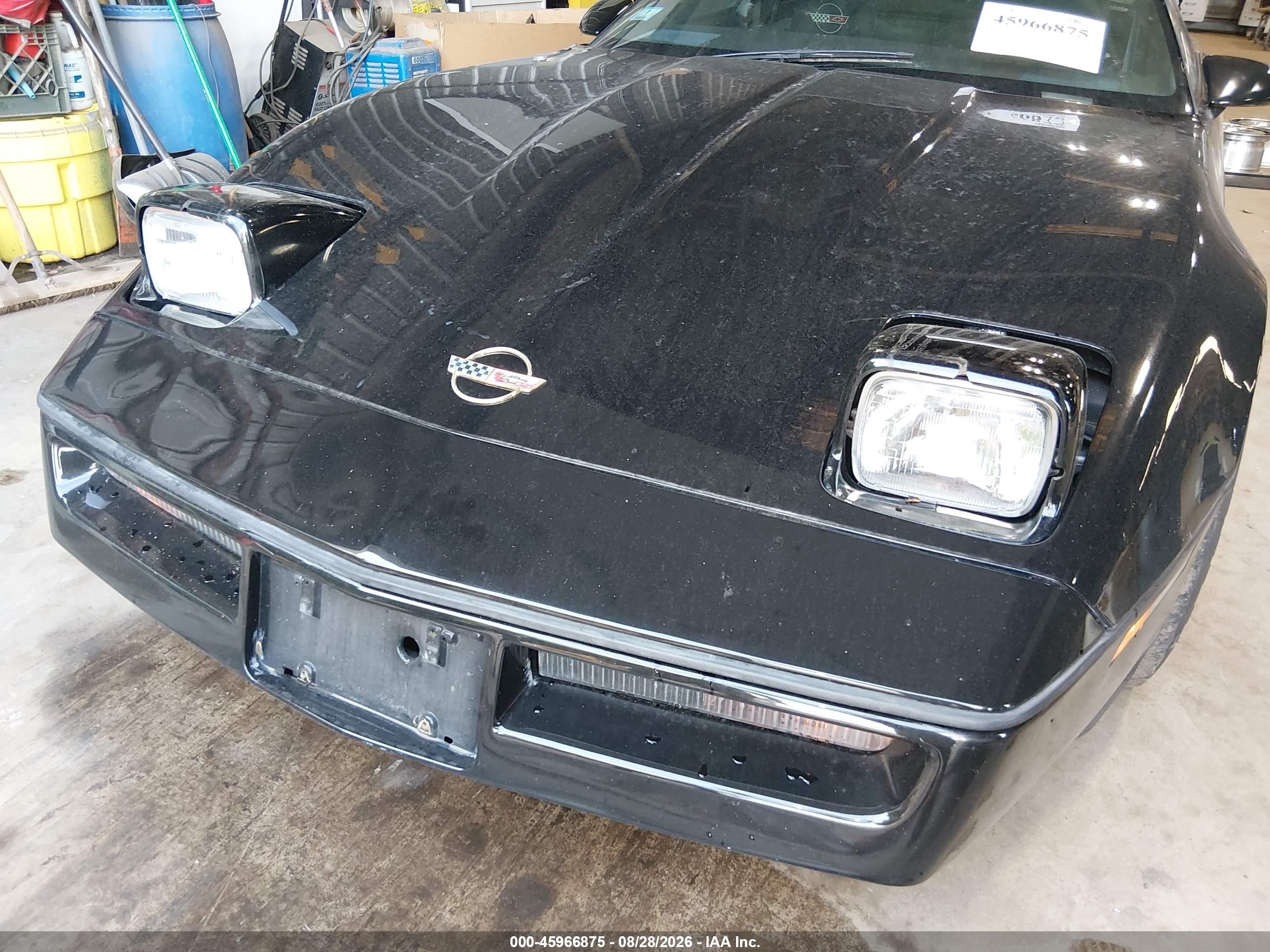 1985 Chevrolet Corvette   Black vin: 1G1YY0780F5135006