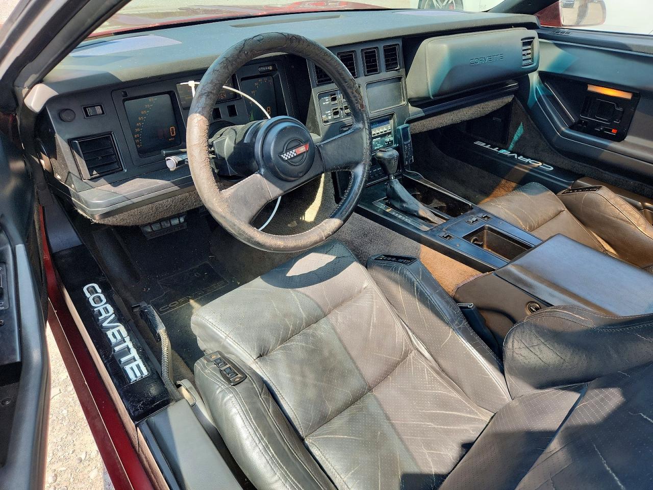 1986 Chevrolet Corvette Red vin: 1G1YY0780G5117199