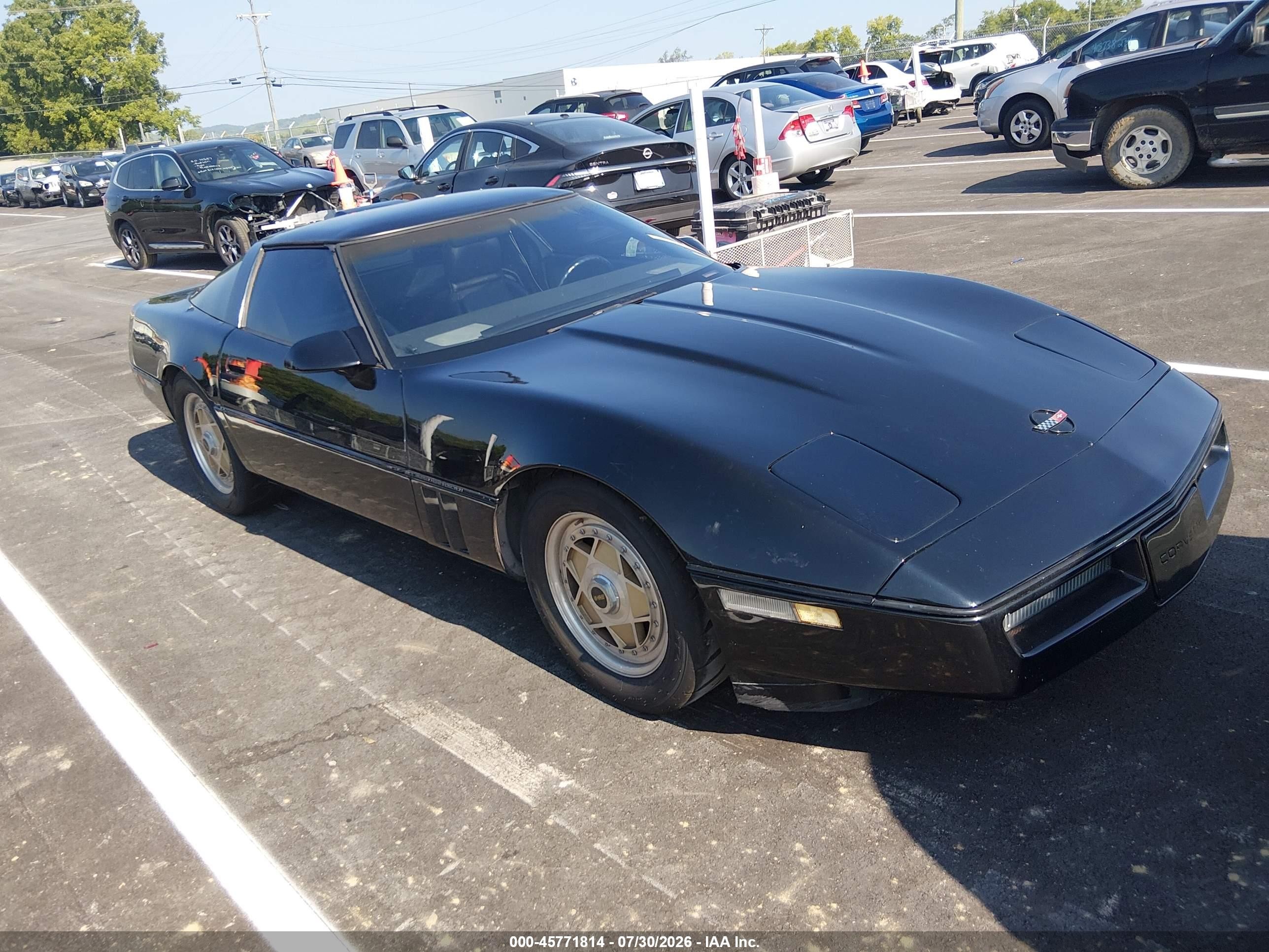 1986 Chevrolet Corvette   Black vin: 1G1YY0781G5120063
