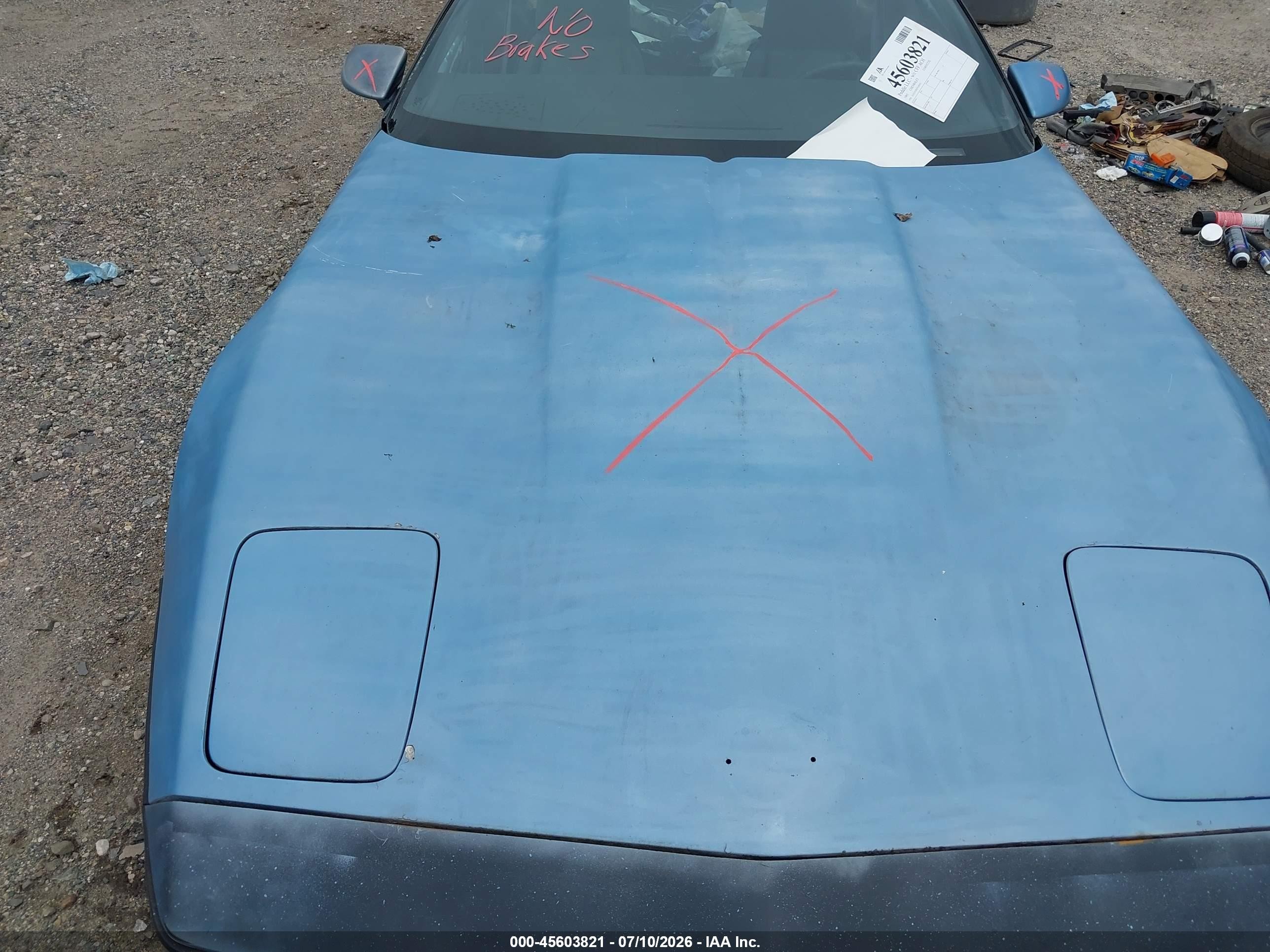 1985 Chevrolet Corvette   Blue vin: 1G1YY0782F5100547