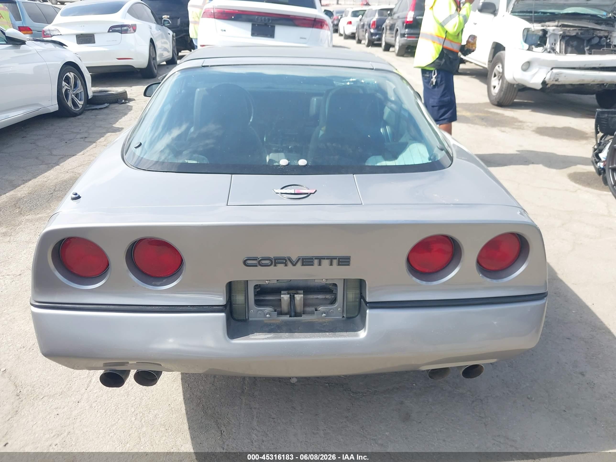 1985 Chevrolet Corvette   Gray vin: 1G1YY0783F5113968