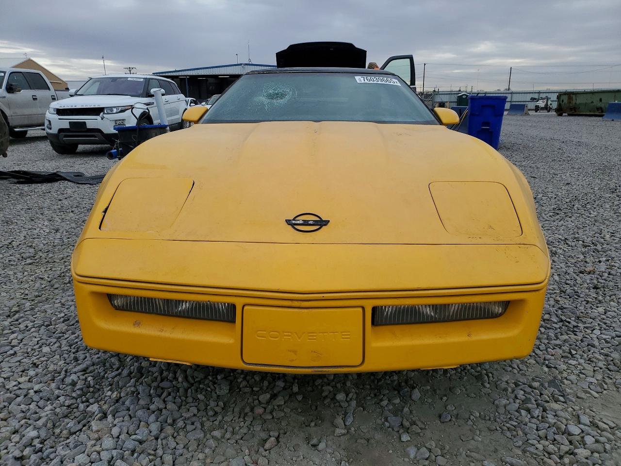 1986 Chevrolet Corvette Yellow vin: 1G1YY0783G5111493