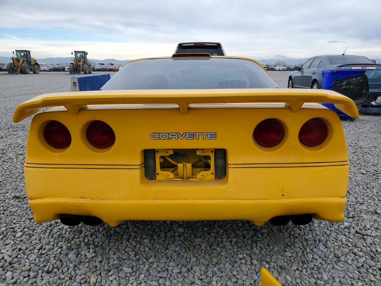 1986 Chevrolet Corvette Yellow vin: 1G1YY0783G5111493
