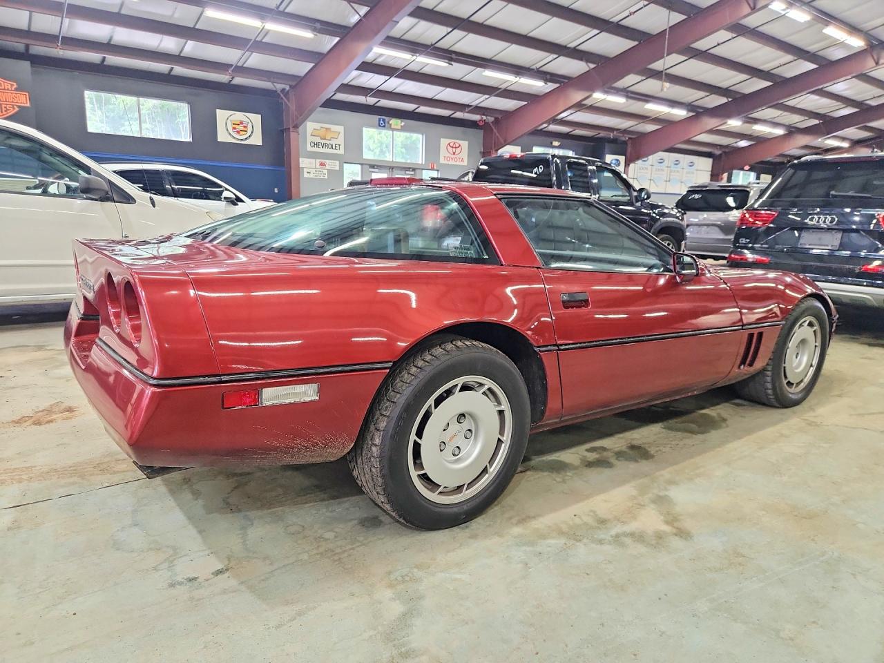 1986 Chevrolet Corvette Red vin: 1G1YY0784G5115570